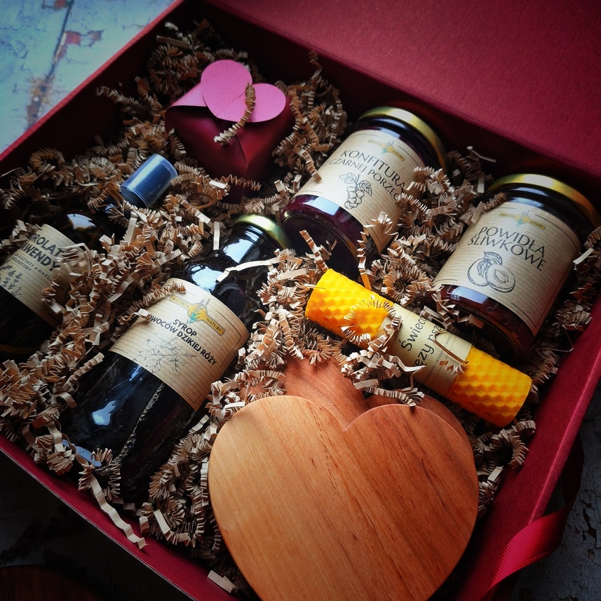 ZESTAW UPOMINKOWY - PROSTO Z SERCA