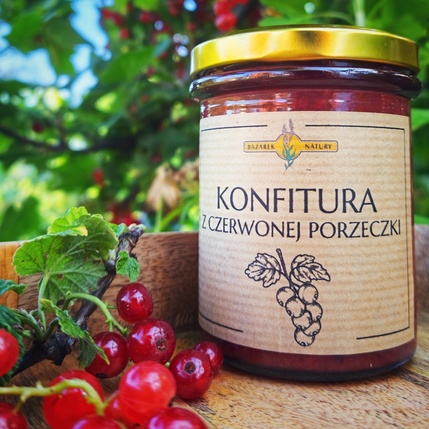 KONFITURA Z CZERWONEJ PORZECZKI 